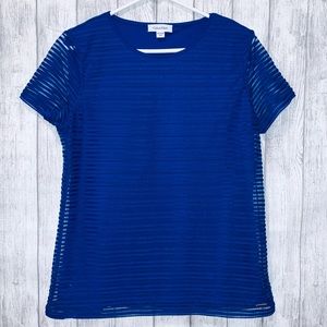 Calvin Klein blue top